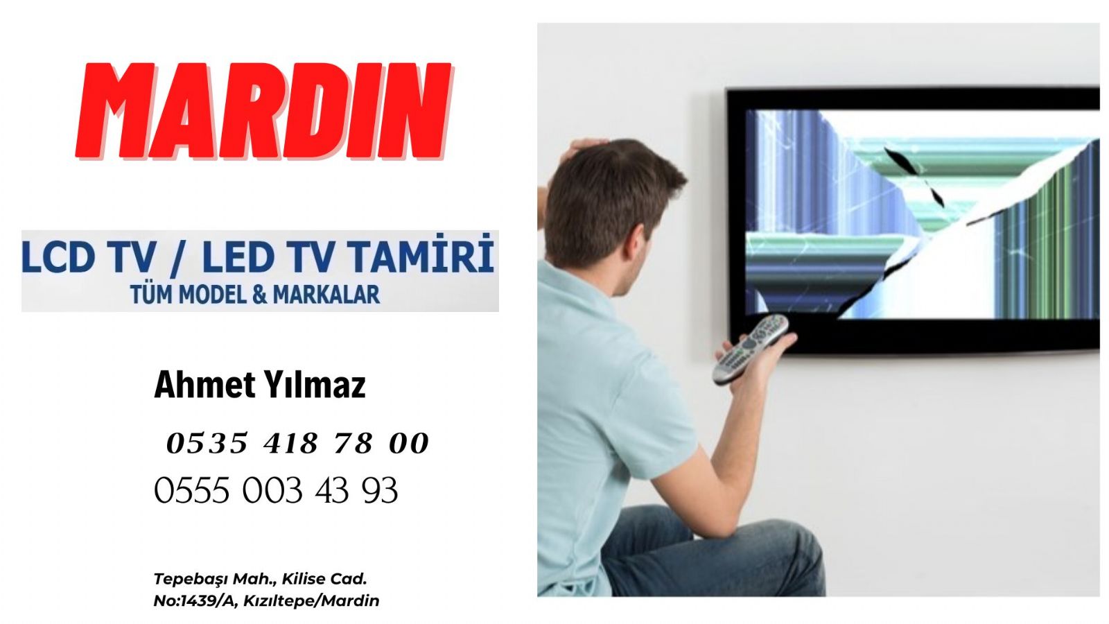 Mardin tv tamircisi